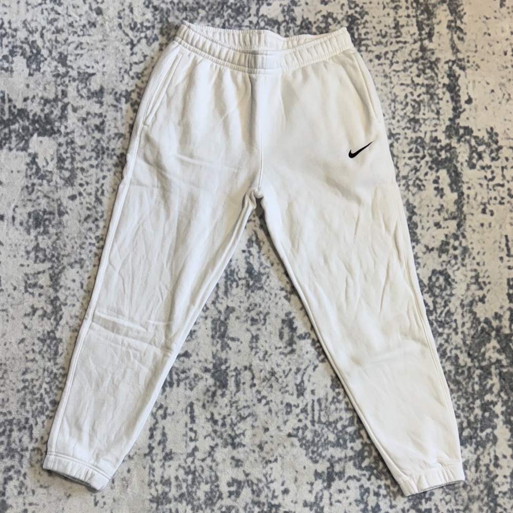 NWOT Nike Classic White Sweatpants